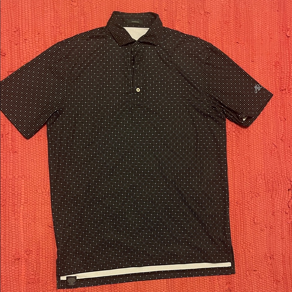 Turtleson Addison Reserve Men's Black Polo Golf Shirt